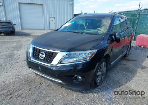 2013 Nissan Pathfinder Platinum from USA, damaged, VIN 5N1AR2MM8DC682922